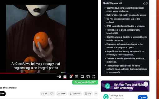 YoutubeDigest - Chrome Extension - AI Tool Ocean