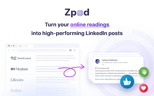 Zpod - Chrome Extension - AI Tool Ocean